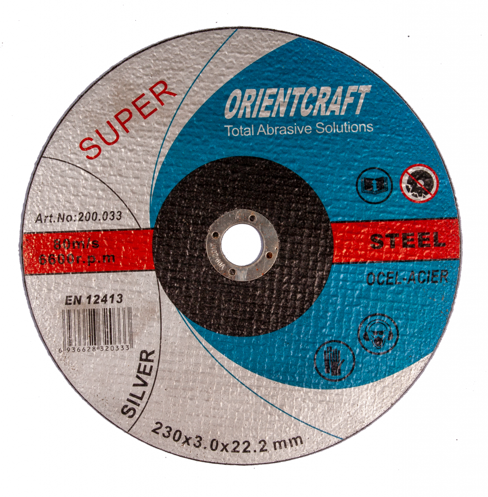 Orientcraft Abrasives Disc Cutting Steel 230MM Wembleytools.co.zw