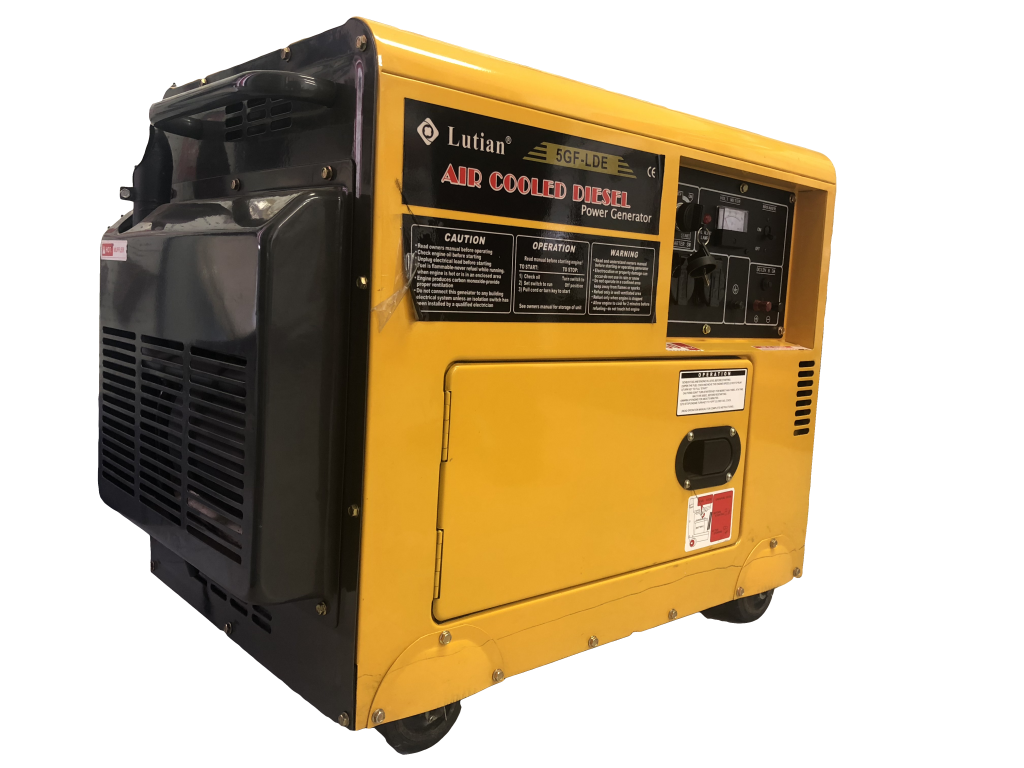 Lutian Generator 5.5KVA Silent Diesel Wembleytools.co.zw